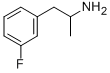3-Fluoroamphetamine Struktur