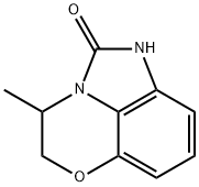 Imidazo[1,5,4-de][1,4]benzoxazin-2(1H)-one, 4,5-dihydro-4-methyl- (9CI) Struktur