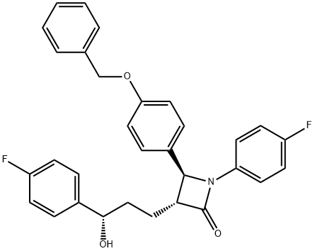 (3R,4S)-4-(4-(Benzyloxy)Phenyl)-1-(4-Fluorophenyl)-3-((S)-3-(4- Fluorophenyl)-3-Hydroxypropyl)Azetidin-2-One
