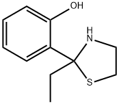 2-(2-Ethyl-2-thiazolidinyl)phenol Struktur