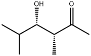 2-Hexanone, 4-hydroxy-3,5-dimethyl-, [S-(R*,S*)]- (9CI) Struktur