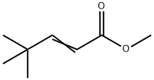 4,4-Dimethyl-2-pentenoic acid methyl ester Struktur