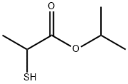 2-Mercaptopropionic acid 1-methylethyl ester Struktur