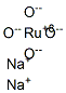ruthenium disodium tetraoxide Struktur