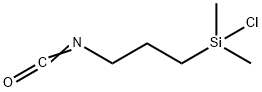 3-ISOCYANATOPROPYLDIMETHYLCHLOROSILANE Struktur