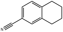 5,6,7,8-Tetrahydronaphthalene-2-carbonitrile Struktur