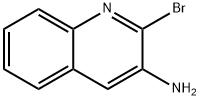 3-AMINO-2-BROMOQUINOLINE Struktur