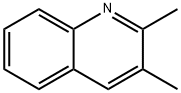 2,3-ジメチルキノリン, IN ISOOCTANE (1000ΜG/ML) 化學(xué)構(gòu)造式