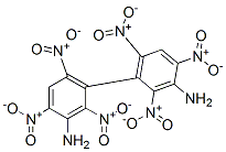 2,2',4,4',6,6'-hexanitro[1,1'-biphenyl]-3,3'-diamine Struktur
