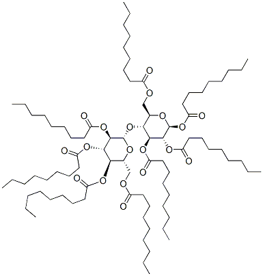 CELLOBIOSE OCTANONANOATE Structure