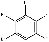 1,2-DIBROMO-3,4,5-TRIFLUOROBENZENE Structure