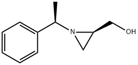 [1-(1'(R)-ALPHA-METHYLBENZYL)-AZIRIDIN-2(R)-YL]-METHANOL Struktur
