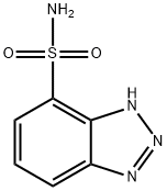 1H-Benzotriazole-4-sulfonamide(9CI) Struktur