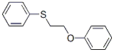 Benzene, ((2-phenoxyethyl)thio)- Struktur