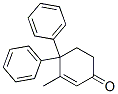 3-Methyl-4,4-diphenyl-2-cyclohexen-1-one Struktur