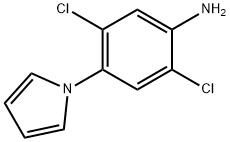 2,5-DICHLORO-4-(1H-PYRROL-1-YL)ANILINE Struktur