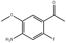 1-(4-氨基-2-氟-5-甲氧基苯基)-乙酮, 175711-82-7, 結(jié)構(gòu)式