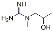 Guanidine, N-(2-hydroxypropyl)-N-methyl- (9CI) Struktur