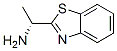 2-Benzothiazolemethanamine,alpha-methyl-,(R)-(9CI) Structure