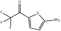 Ethanone, 1-(5-amino-2-thienyl)-2,2,2-trifluoro- (9CI) Struktur
