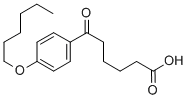 6-(4-HEXYLOXYPHENYL)-6-OXOHEXANOIC ACID Struktur