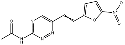 Acetylfuratrizine Struktur