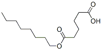 octyl hydrogen adipate Struktur