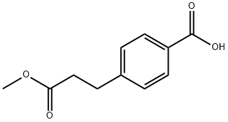 Benzenepropanoic acid, 4-carboxy-, -alpha--methyl ester (9CI) Struktur