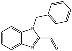1-BENZYL-1H-BENZOIMIDAZOLE-2-CARBALDEHYDE Struktur