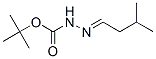 Hydrazinecarboxylic acid, (3-methylbutylidene)-, 1,1-dimethylethyl ester (9CI) Struktur