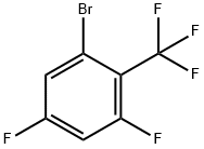 2-Bromo-4,6-difluorobenzotrifluoride Struktur
