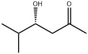 2-Hexanone, 4-hydroxy-5-methyl-, (4R)- (9CI) Struktur