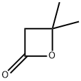 2,2-Dimethyloxetane-4-one Struktur