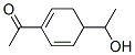 Ethanone, 1-[4-(1-hydroxyethyl)-1,5-cyclohexadien-1-yl]- (9CI) Struktur