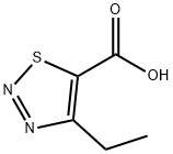 1,2,3-Thiadiazole-5-carboxylicacid,4-ethyl-(9CI) Struktur