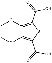 2,5-二羧酸-3,4-乙撐二氧噻吩 結(jié)構(gòu)式