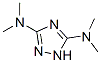 3,5-Bis(dimethylamino)-1H-1,2,4-triazole Struktur