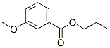 Benzoic acid, 3-methoxy-, propyl ester (9CI) Structure