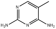2,4-Pyrimidinediamine, 5-methyl- (9CI) Struktur
