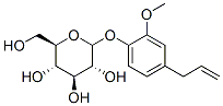 [2-メトキシ-4-(2-プロペニル)フェニル]β-D-グルコピラノシド 化學(xué)構(gòu)造式