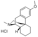 Dextromethorphan hydrochloride Struktur