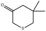 Dihydro-5,5-dimethylthiopyran-3(4H)-one Struktur