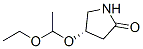 2-Pyrrolidinone,4-(1-ethoxyethoxy)-,(4S)-(9CI) Struktur