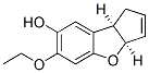 1H-Cyclopenta[b]benzofuran-7-ol,6-ethoxy-3a,8b-dihydro-,cis-(9CI) Struktur