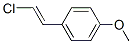 4-METHOXY-TRANS-BETA-CHLOROSTYRENE Struktur