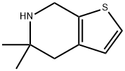 Thieno[2,3-c]pyridine, 4,5,6,7-tetrahydro-5,5-dimethyl- (9CI) Struktur