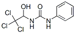 1-phenyl-3-(2,2,2-trichloro-1-hydroxyethyl)urea  Struktur