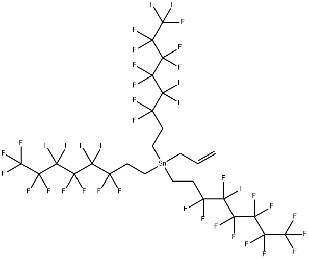 TRIS(1H,1H,2H,2H-PERFLUOROOCTYL)ALLYLTIN|烯丙基三(1H,1H,2H,2H-全氟辛基)錫烷