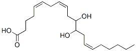 (5Z,8Z,14Z)-11,12-dihydroxyicosa-5,8,14-trienoic acid Struktur