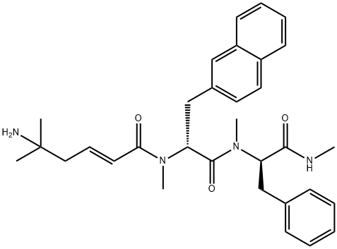Tabimorelin Struktur